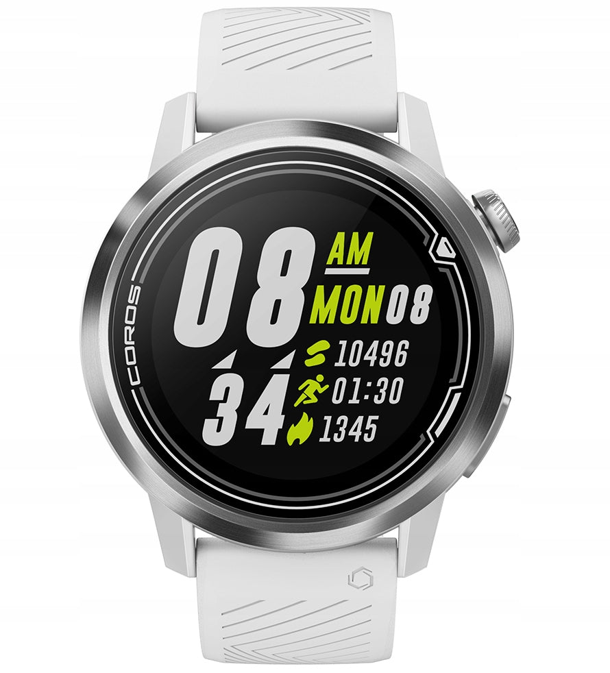Coros Smartwatch Unisex White, Silver WAPX-WHT Brand Coros