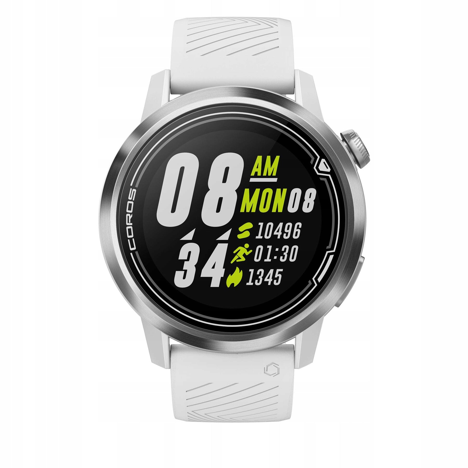 Coros Smartwatch Unisex White, Silver WAPX-WHT