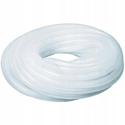 Corrugated pipe white 18mm / 13,5 mm 25mb 01.9 1pcs=1mb Brand Elektro-Plast