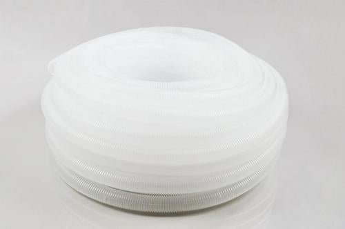 Corrugated pipe white 18mm / 13,5 mm 25mb 01.9 1pcs=1mb Manufacturer code 01.9