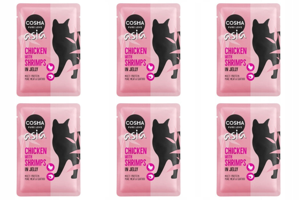 Cosma Asia Chicken Shrimp 6x100g