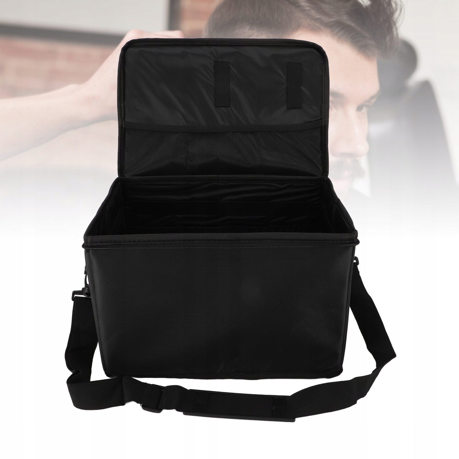 Cosmetic Bag, Hair Stylist Bag Foldable Poppy Organizer Bag