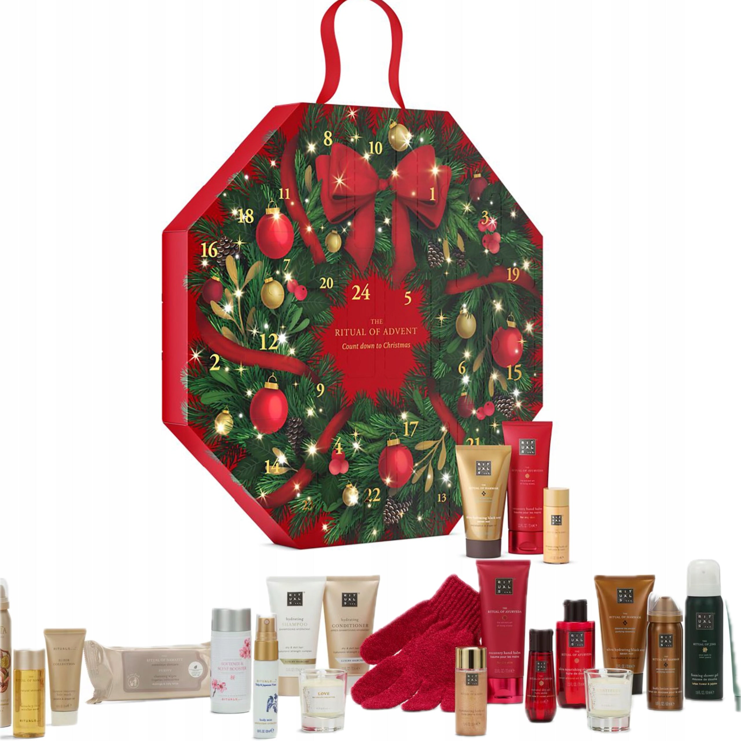 Cosmetic Set Rituals Calendar 24 Days Gift Women's Day Set