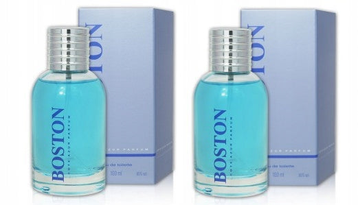 Cote d'Azur BOSTON 2 x 100ml Eau de Toilette for Men