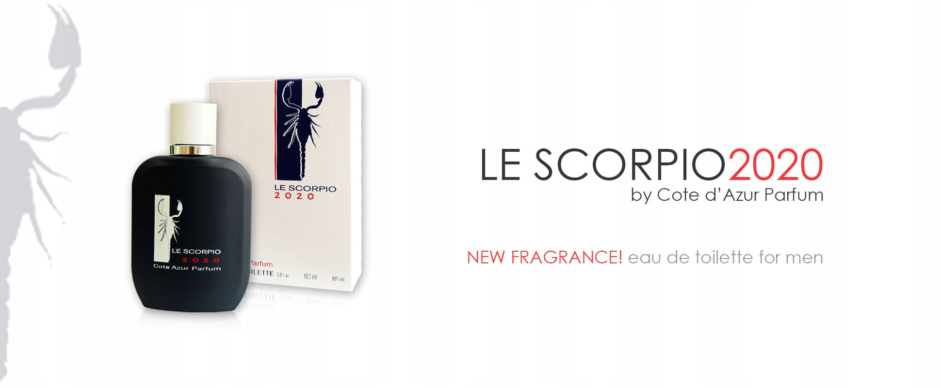 Cote d'Azur LE SCORPIO 2020 100ml EDP MEN EAN (GTIN) 5907464414129