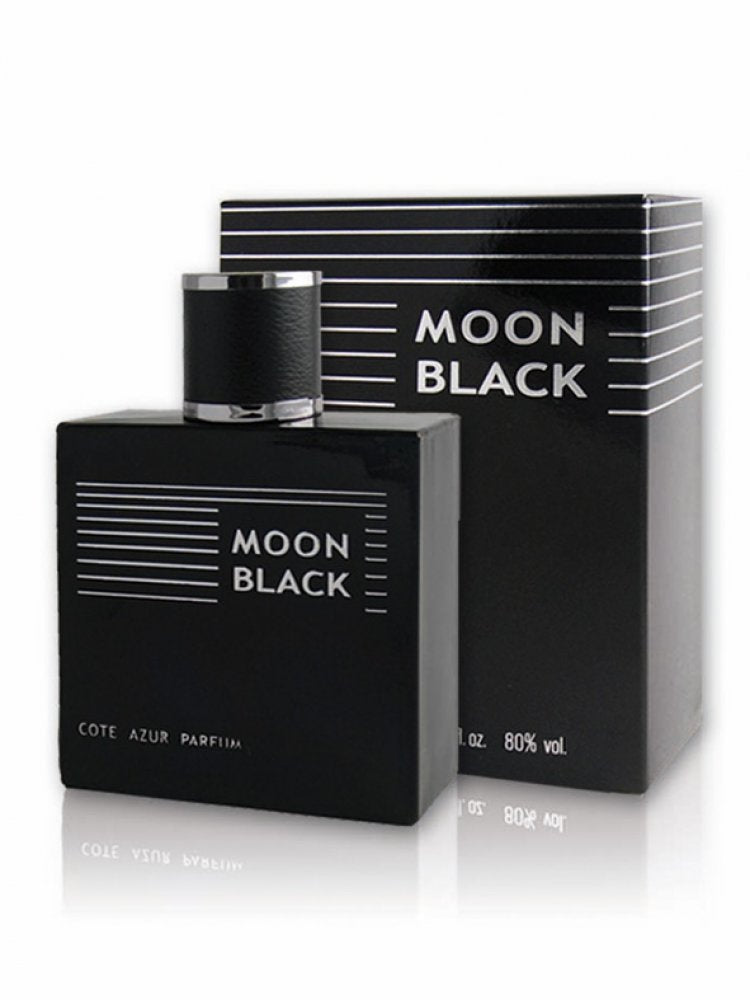 Cote d'Azur MOON BLACK 2x100ml eau de toilette MEN SET Packaging status original