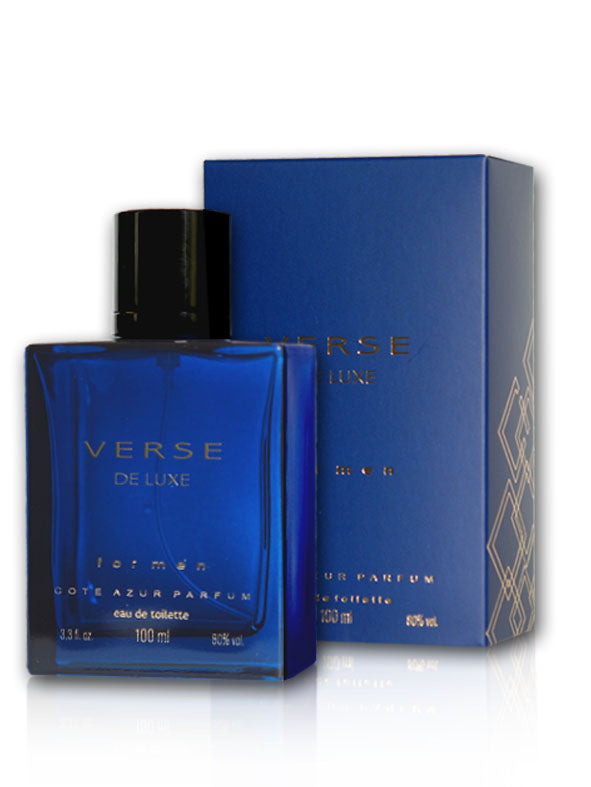 Cote d'Azur VERSE DE LUXE 2x100ml eau de toilette MEN SET Brand COTE AZUR