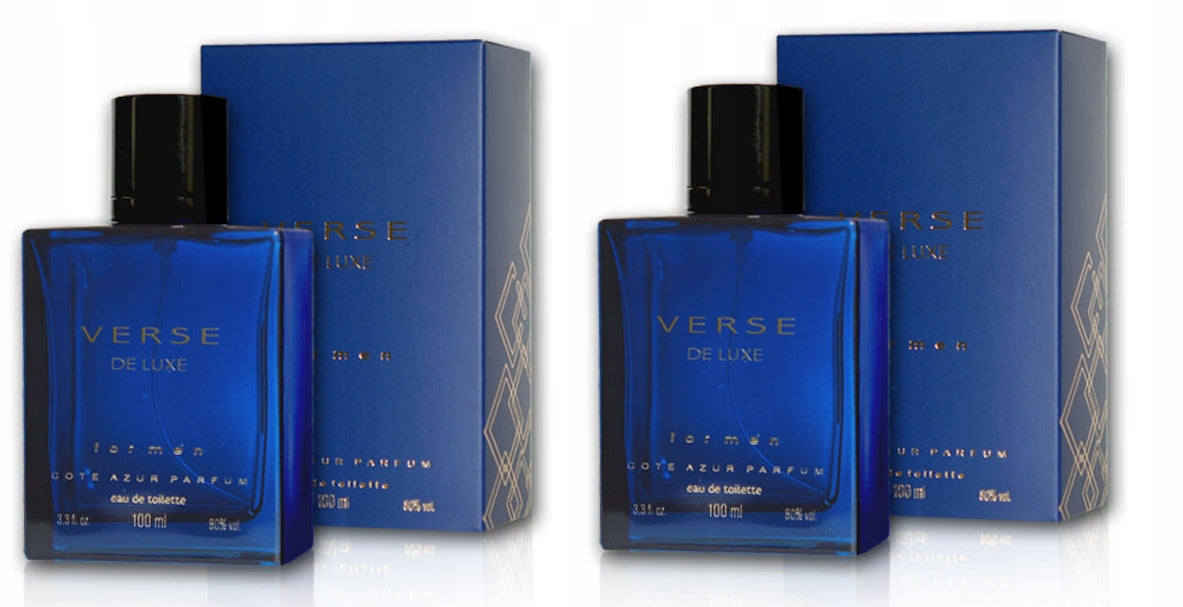 Cote d'Azur VERSE DE LUXE 2x100ml eau de toilette MEN SET