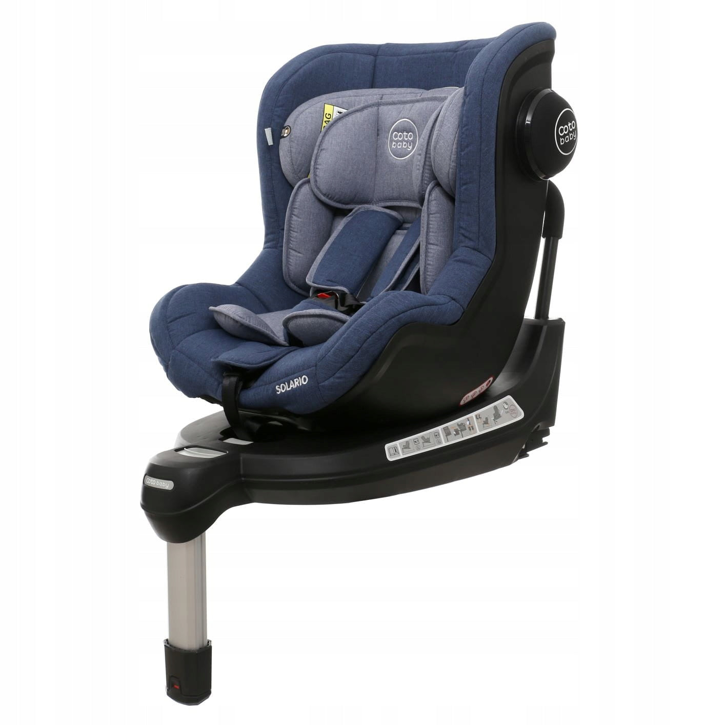 Coto Baby Solario swivel seat 360° 0-18kg Bl