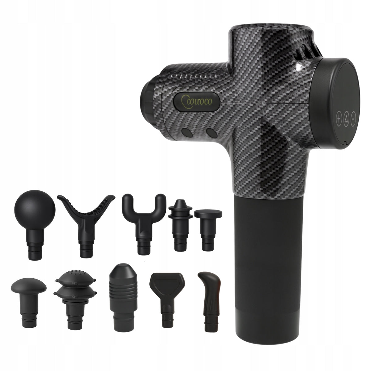 Cotsoco PRO massage gun – 30 speeds | 10 heads | quiet