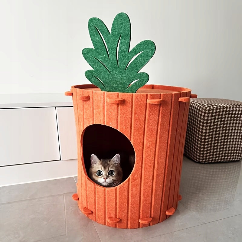 Cottage Hideout For Cat Carrot Color Orange Roz. L 40x40cm Manufacturer code 5906609514663