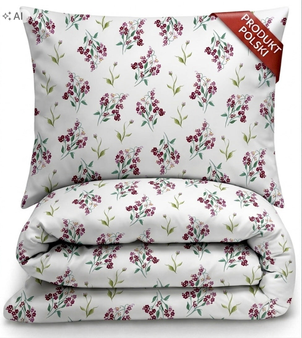 Cotton Bedding Set 220x200 cm 100% Cotton Poland wz 202