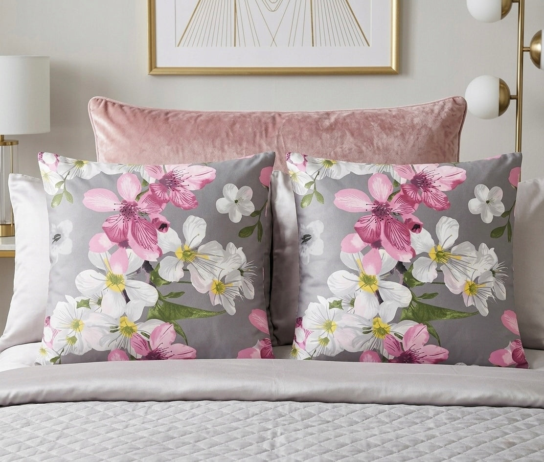 Cotton Bedding Set with Flowers 220x200cm 100%Cotton Poland MAGNOLIA S Manufacturer code IK Izabella Korytkowska HOME POLSKA