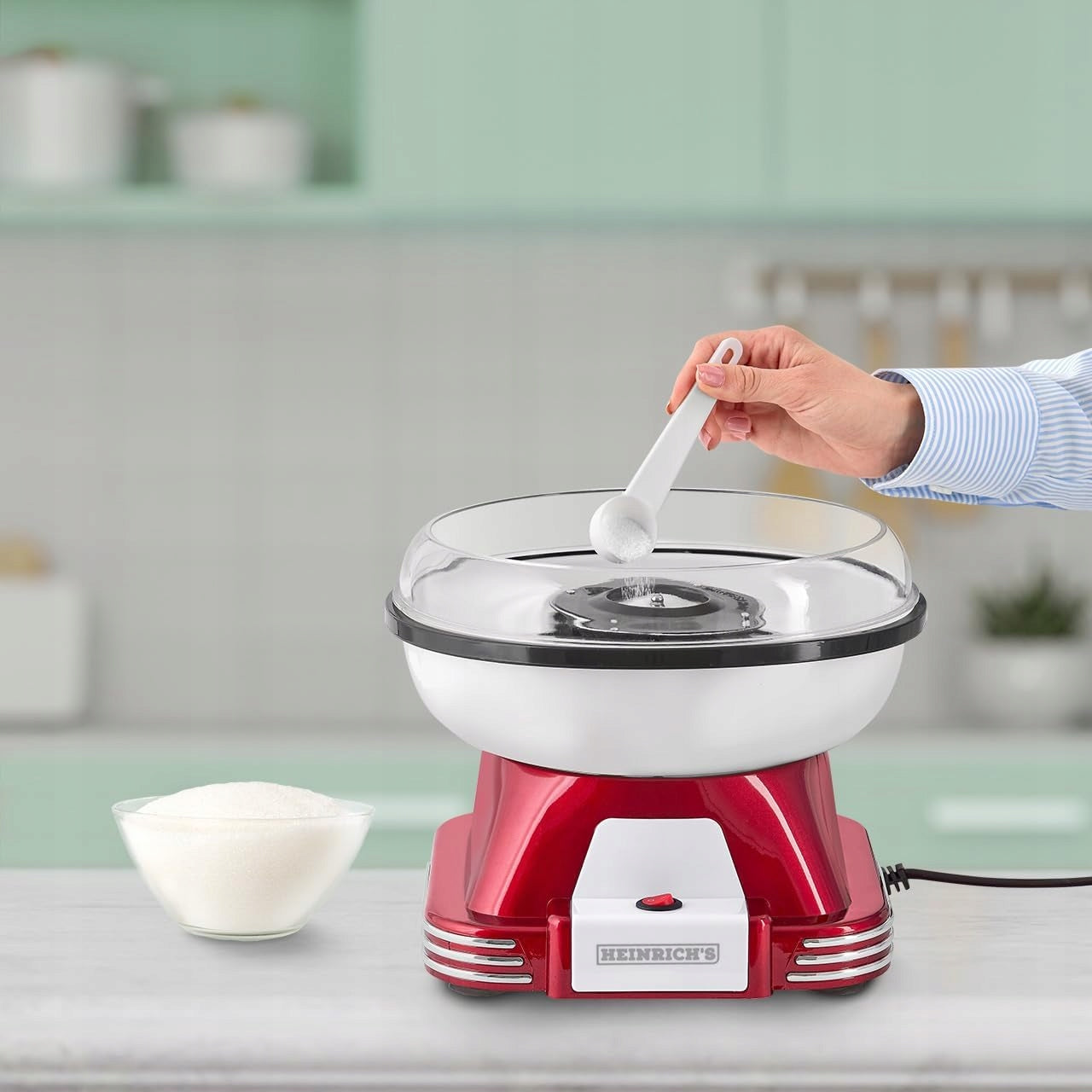 Cotton Candy Machine Cotton Candy Making Machine Cotton Candy Sugar Sticks Dominant color red