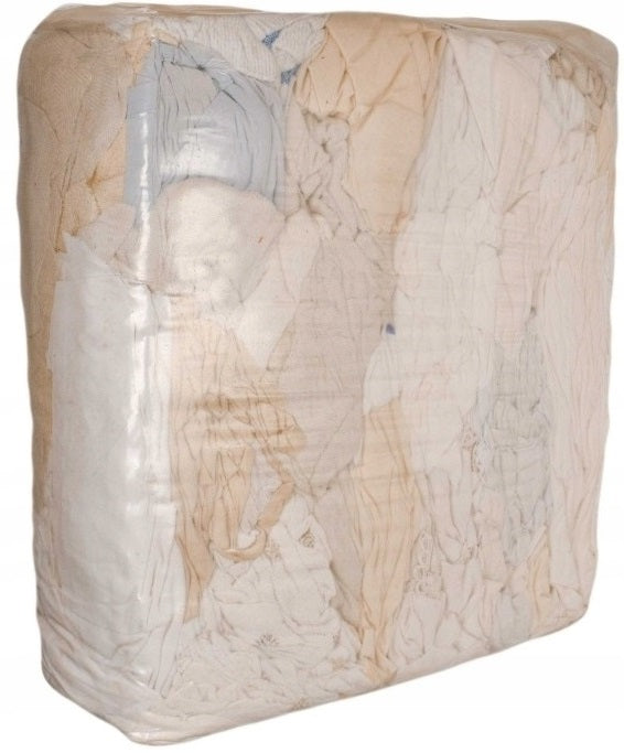 Cotton Cleaner Industrial Cut White Sorted Health and Safety 10kg Quality EAN (GTIN) 5906843118788