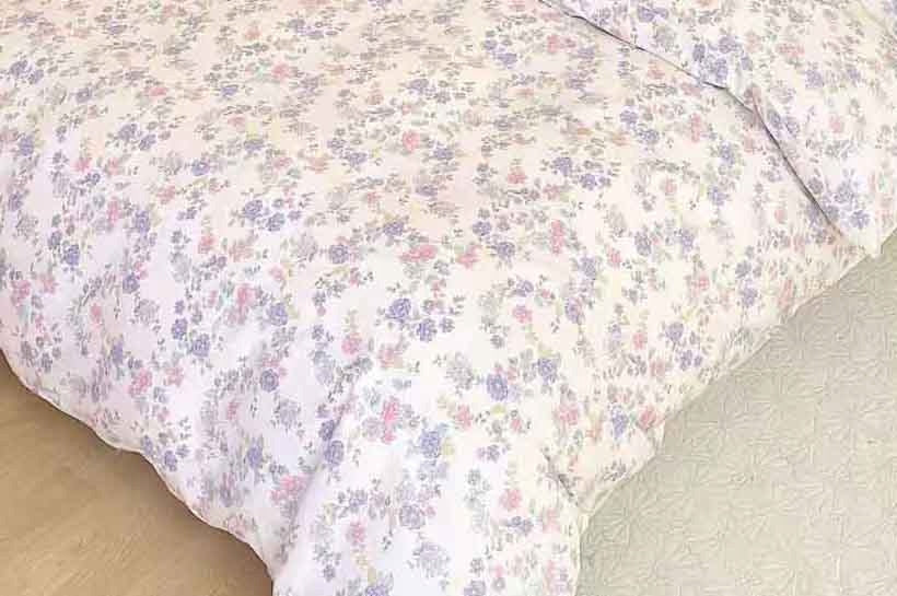 Cotton Floral Duvet Cover Set for Double Bed 160x200 Comforter cover width 160 cm
