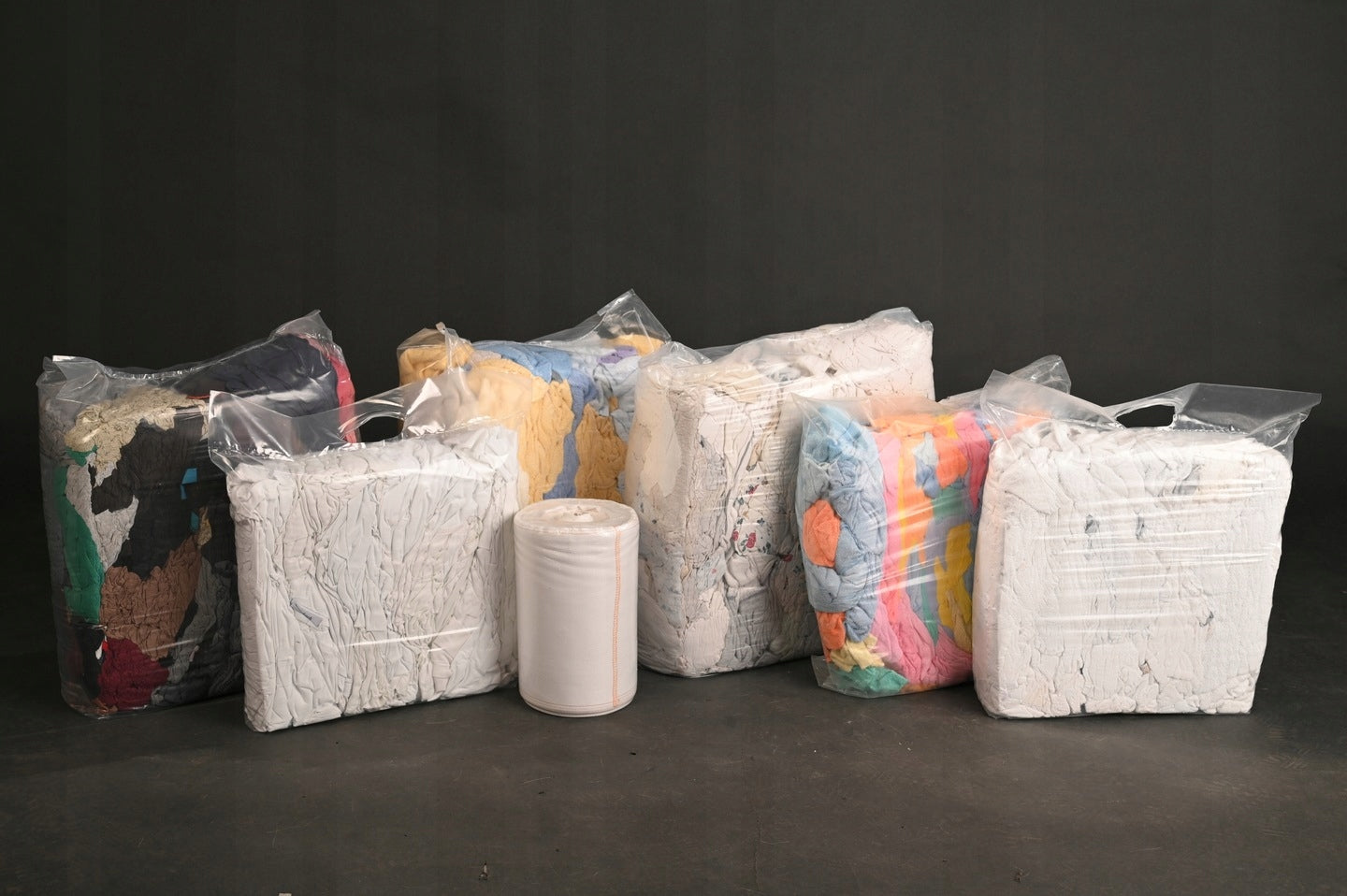 Cotton Industrial Bedding 100 % Color Cut Dust-Free 7 KG Manufacturer code CZYŚCIWO BAWEŁNIANE PRZEMYSŁOWE POŚCIEL KOLOR