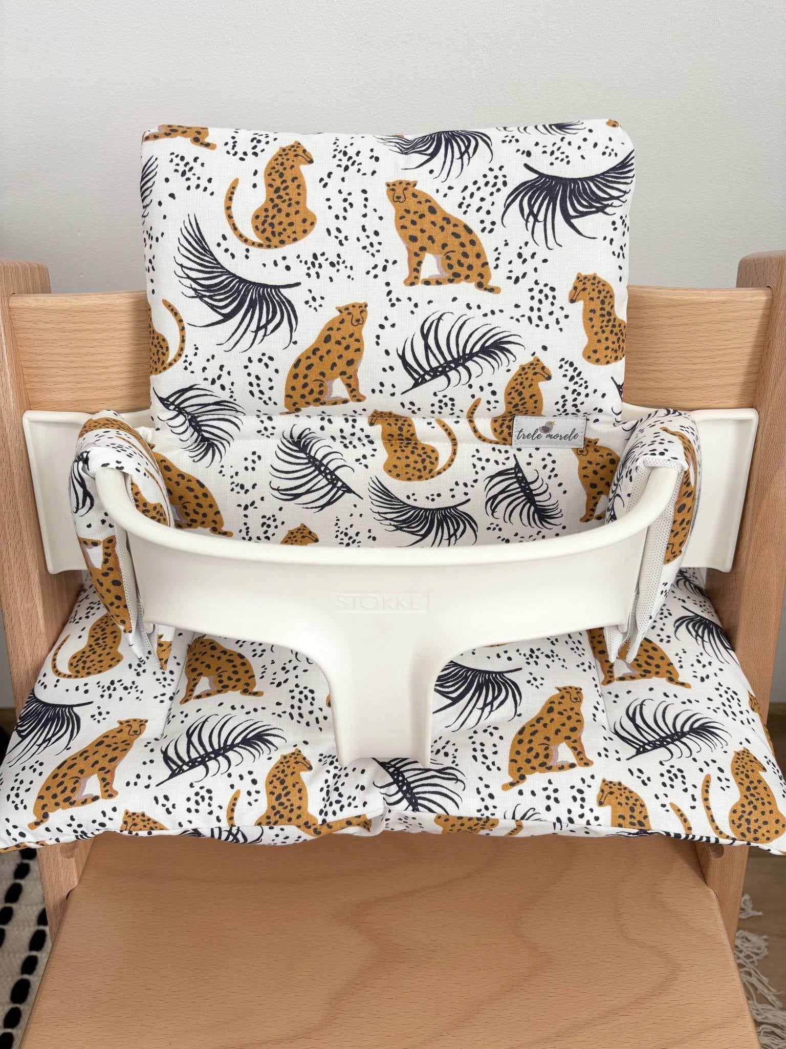 Cotton Pillows for Stokke Tripp Trapp 2in1 Cheetahs Brand no brand