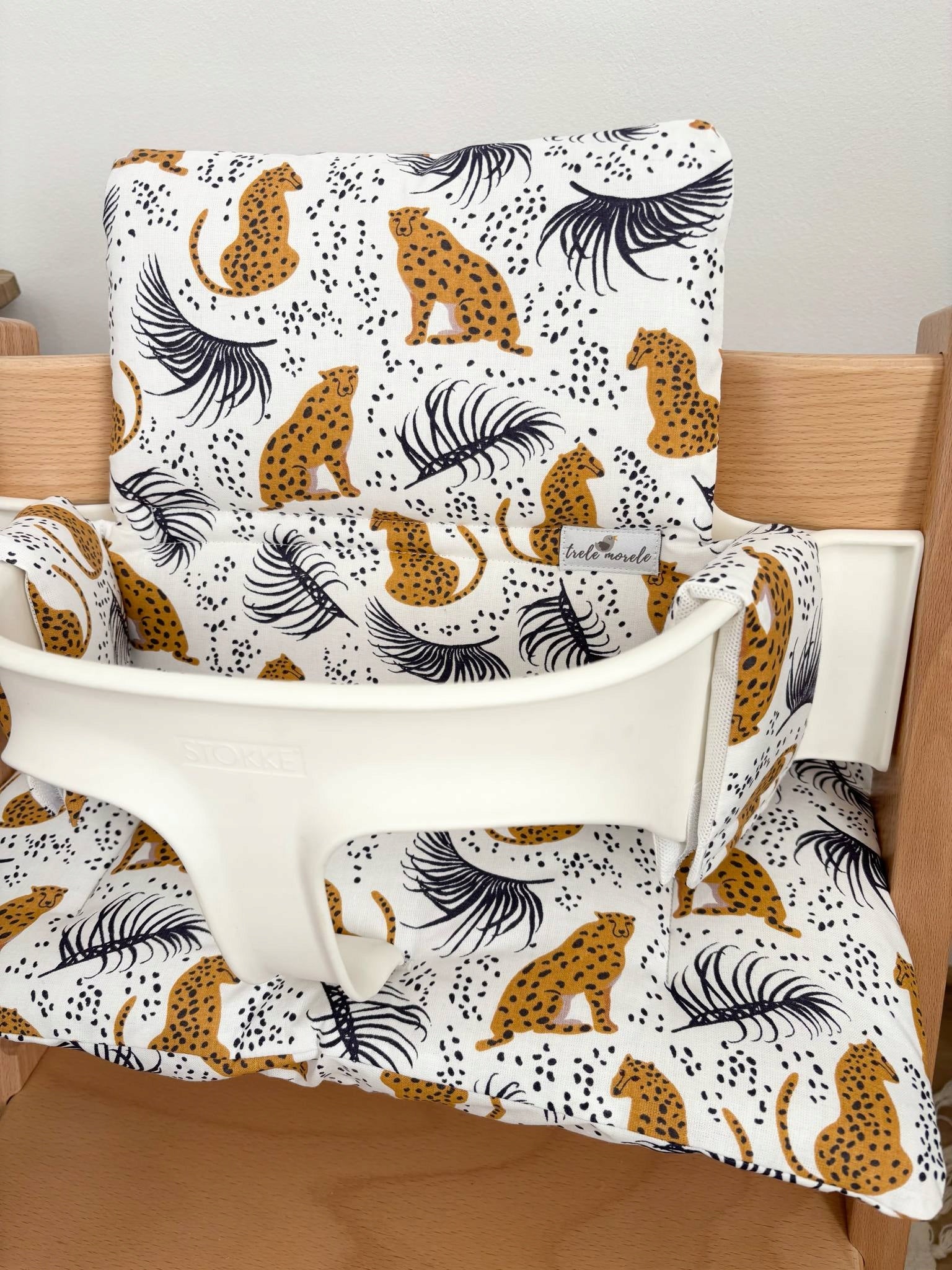 Cotton Pillows for Stokke Tripp Trapp 2in1 Cheetahs