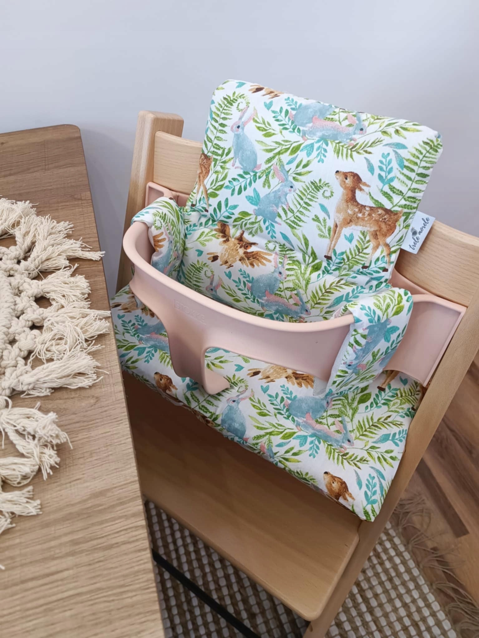 Cotton Pillows for Stokke Tripp Trapp 2in1 Owl Deer Brand no brand