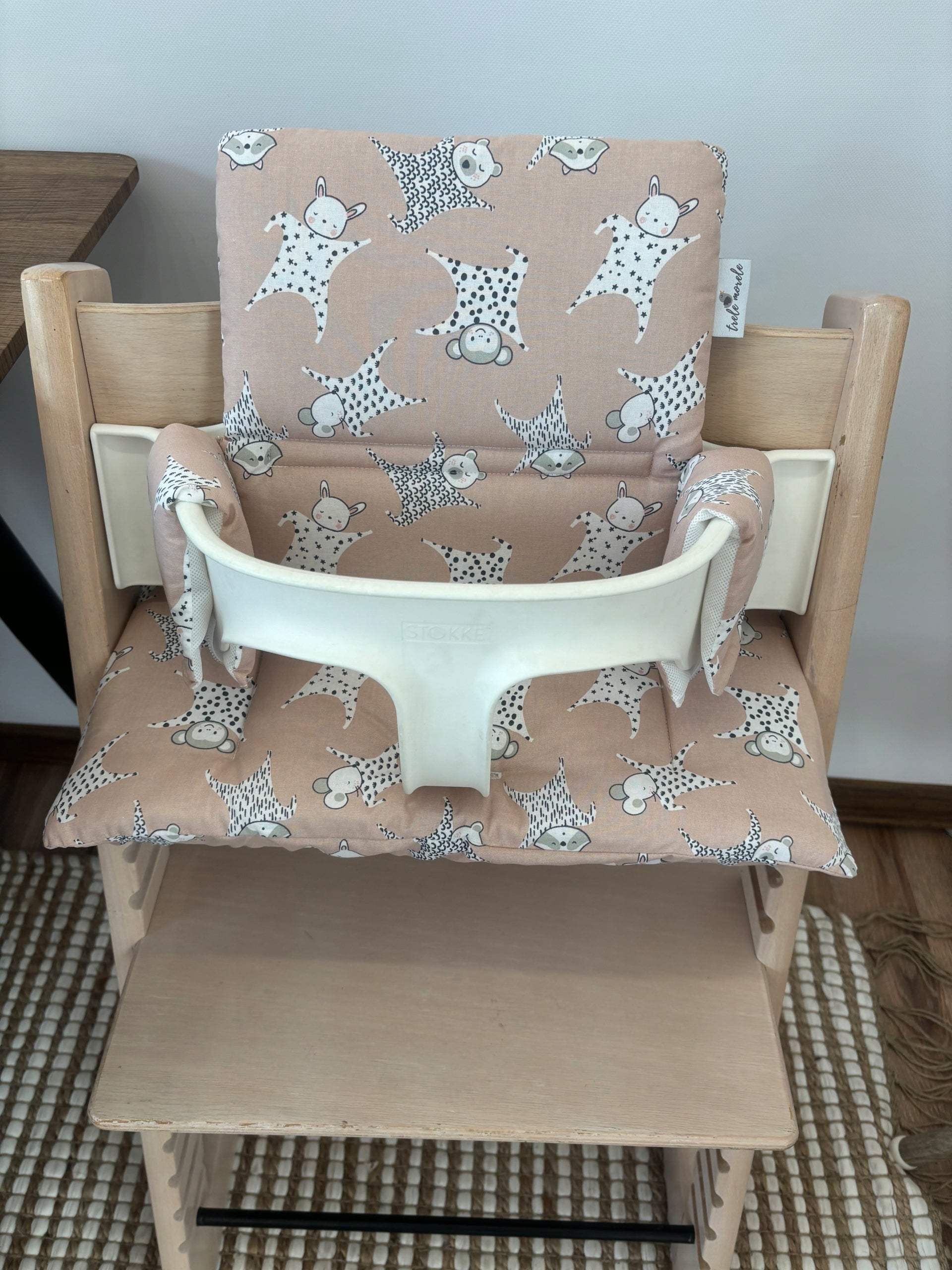 Cotton Pillows for Stokke Tripp Trapp 2in1 Rompers Beige EAN (GTIN) 5907458622837