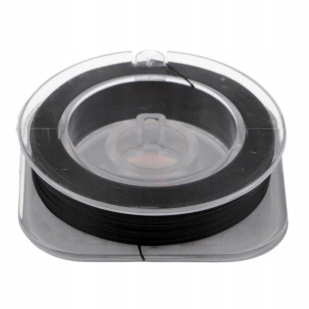 Cotton Wrapping Whipping Thread Fix Line DIY Fishing Rod Ring Guides Black Model linia do owijania pierścieni wędkarskich