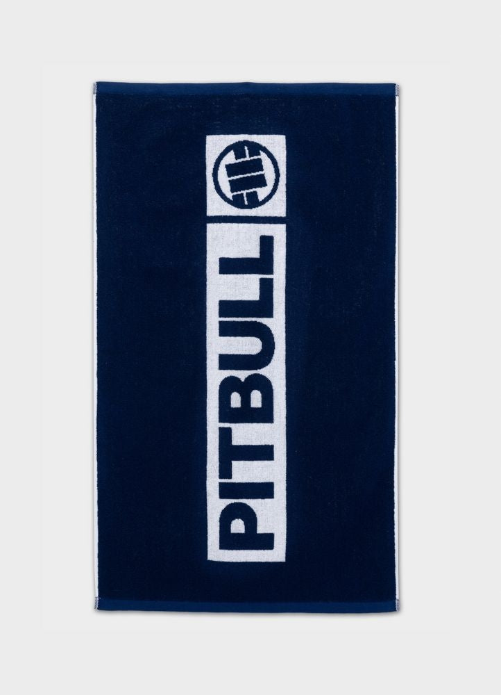 Cotton bath towel Pitbull absorbent sports 90x50 small GymHILLTOP Color white