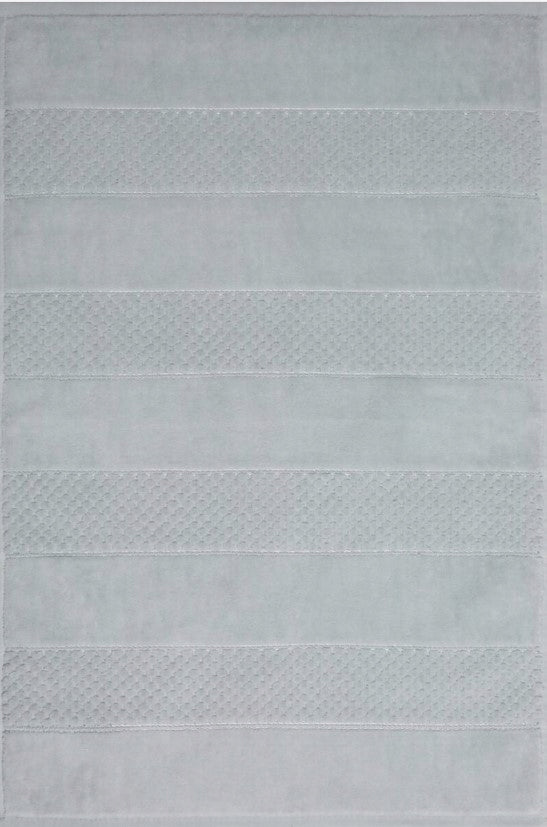 Cotton rug 60x90 cm Jessi silver