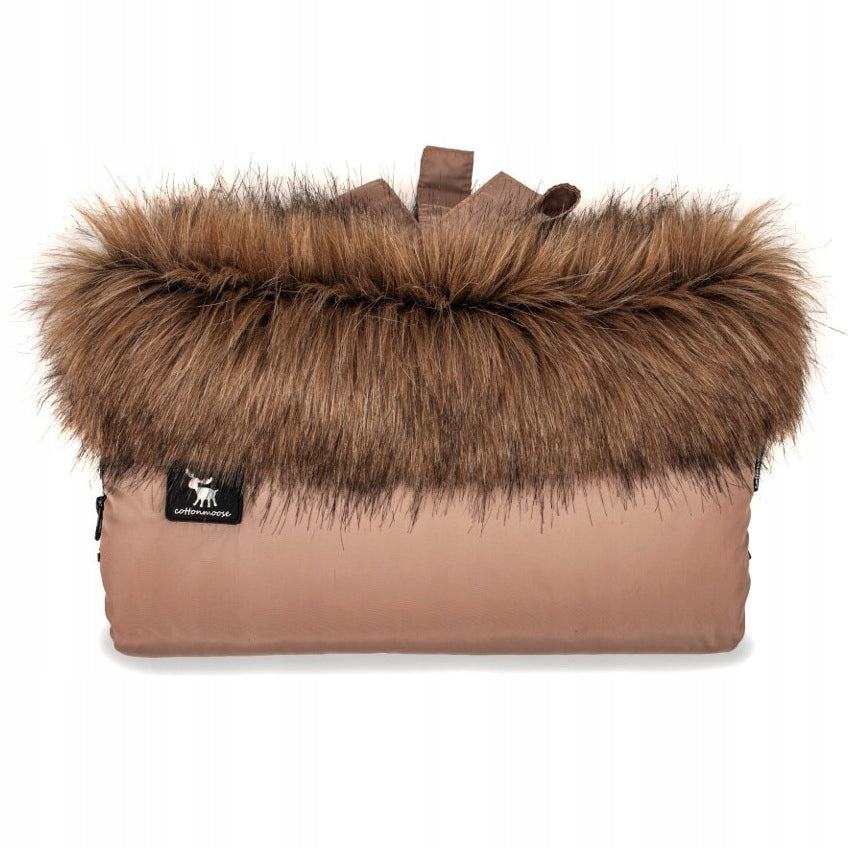 Cottonmoose hand warmer muff for stroller / Camel