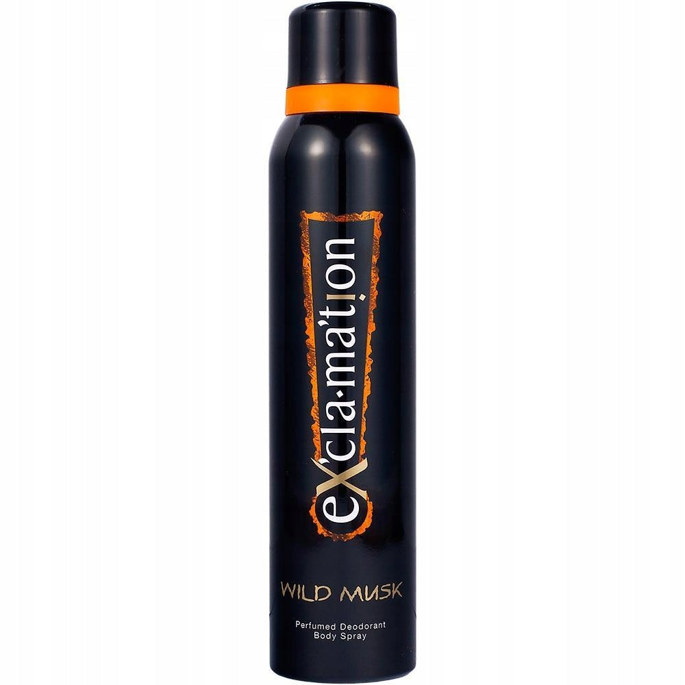 Coty Exclamation Wild Musk 150 ml deodorant spray WILD MUSK