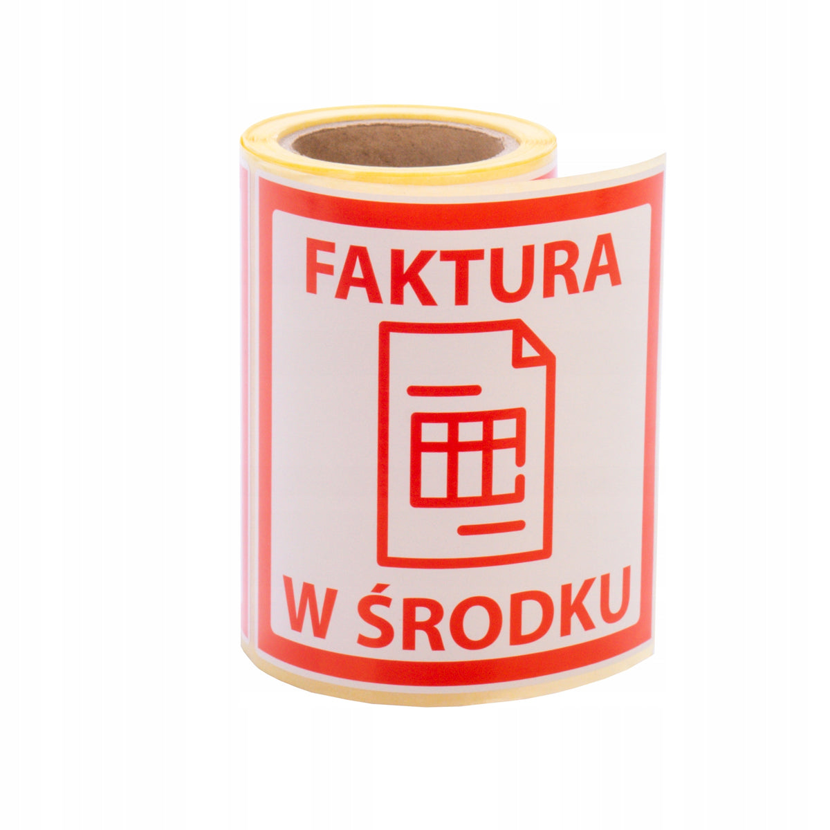 Courier stickers for packages Label Carefully Invoice inside 100pcs
