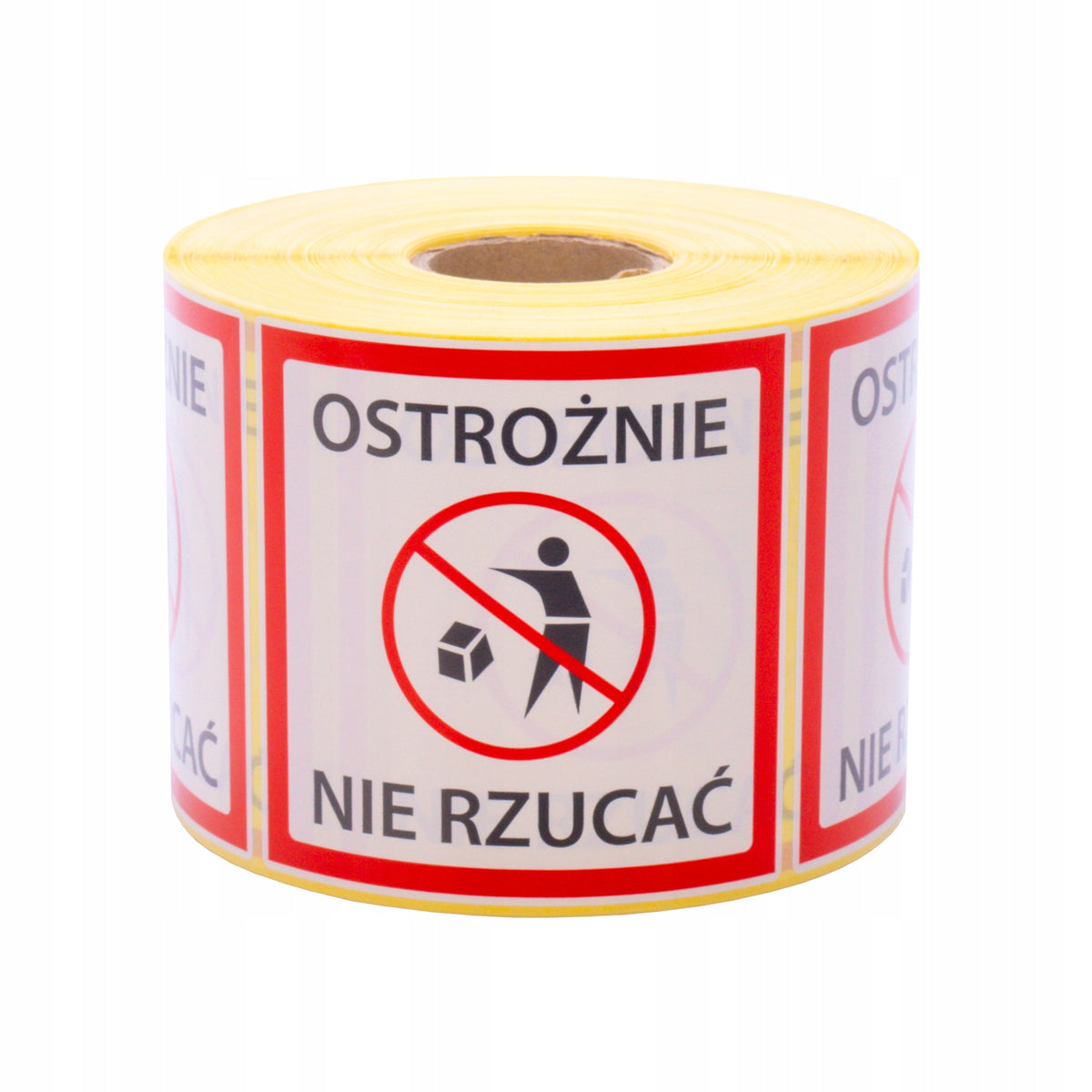 Courier warning labels Do not throw 1000 pcs