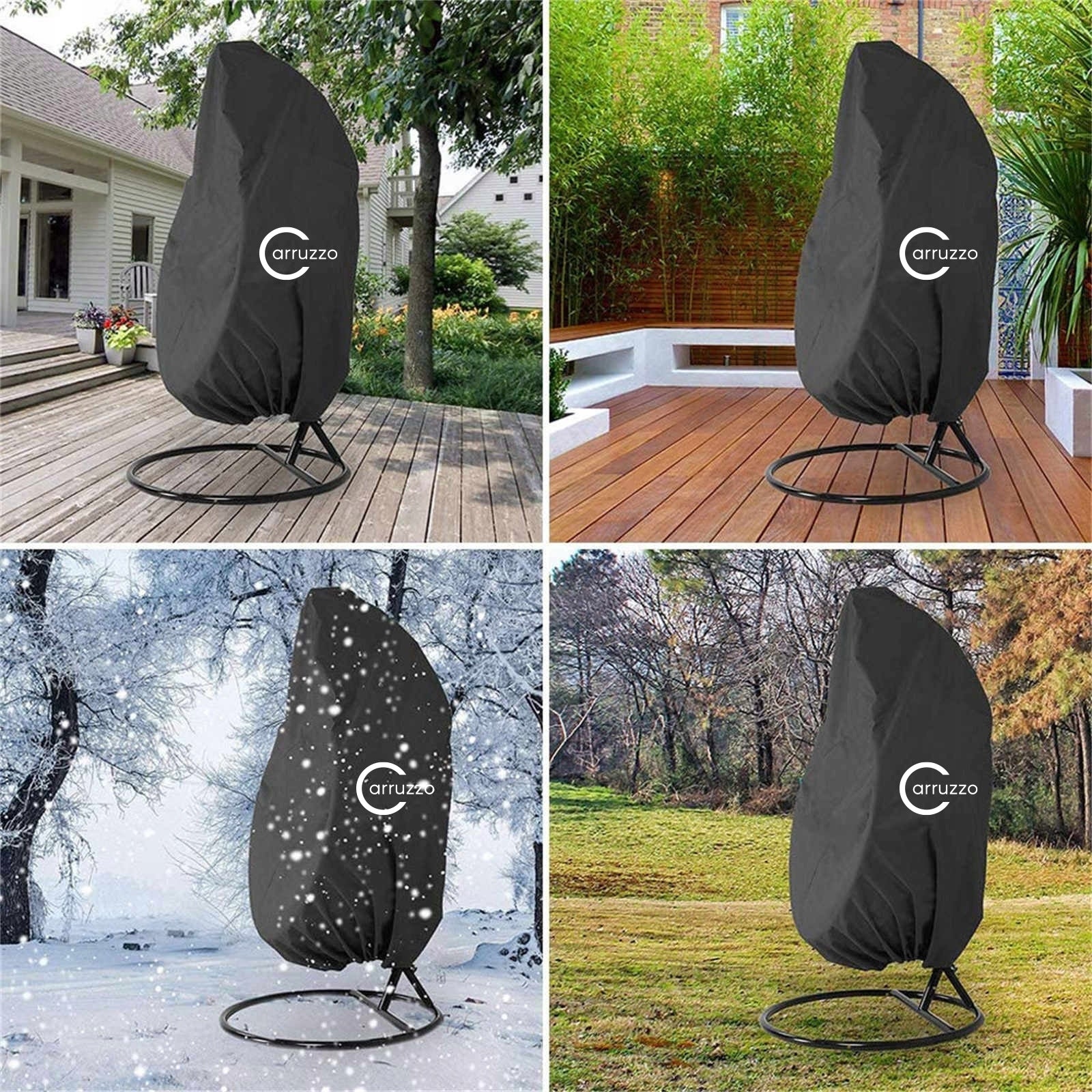 Cover Chair Cover Hanging Garden Hammock Waterproof Year-Round Manufacturer code Pokrowiec na fotel wiszący L30K