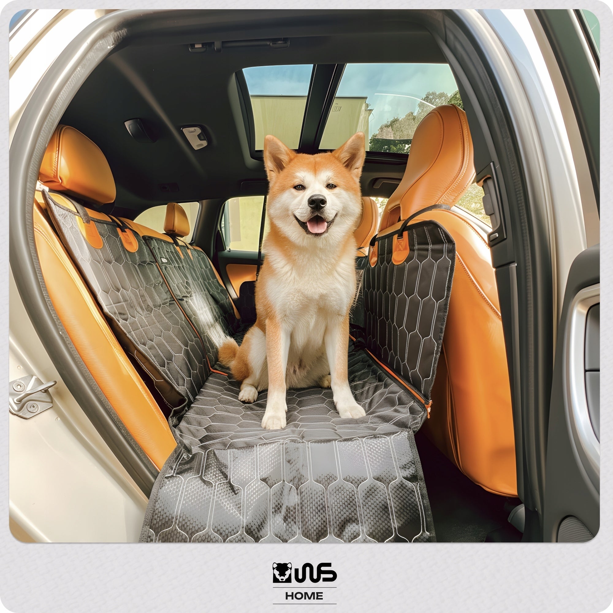 Cover Dog Hammock For Car WS 132x145cm Anti-dirt Waterproof XL Manufacturer code Pokrowiec Mata Dla Psa Do Auta Marki WS