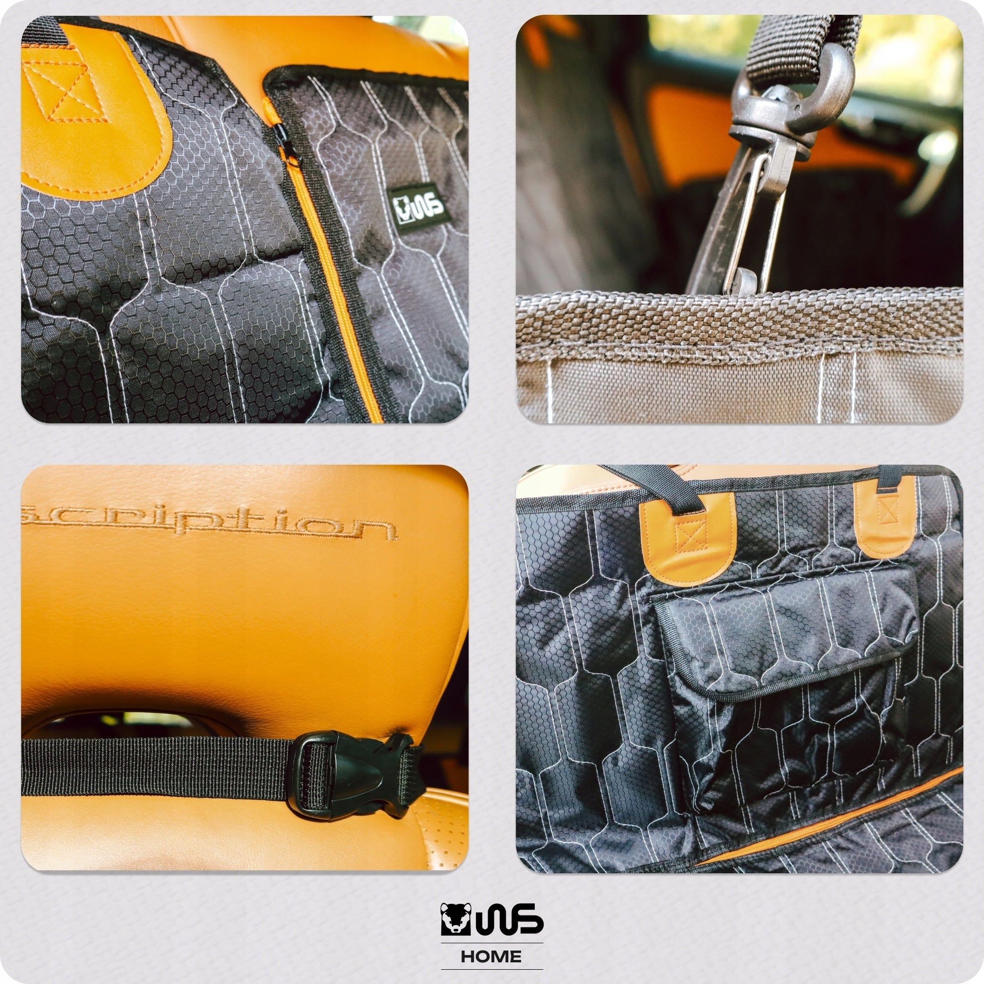 Cover Dog Hammock For Car WS 132x145cm Anti-dirt Waterproof XL Size XL