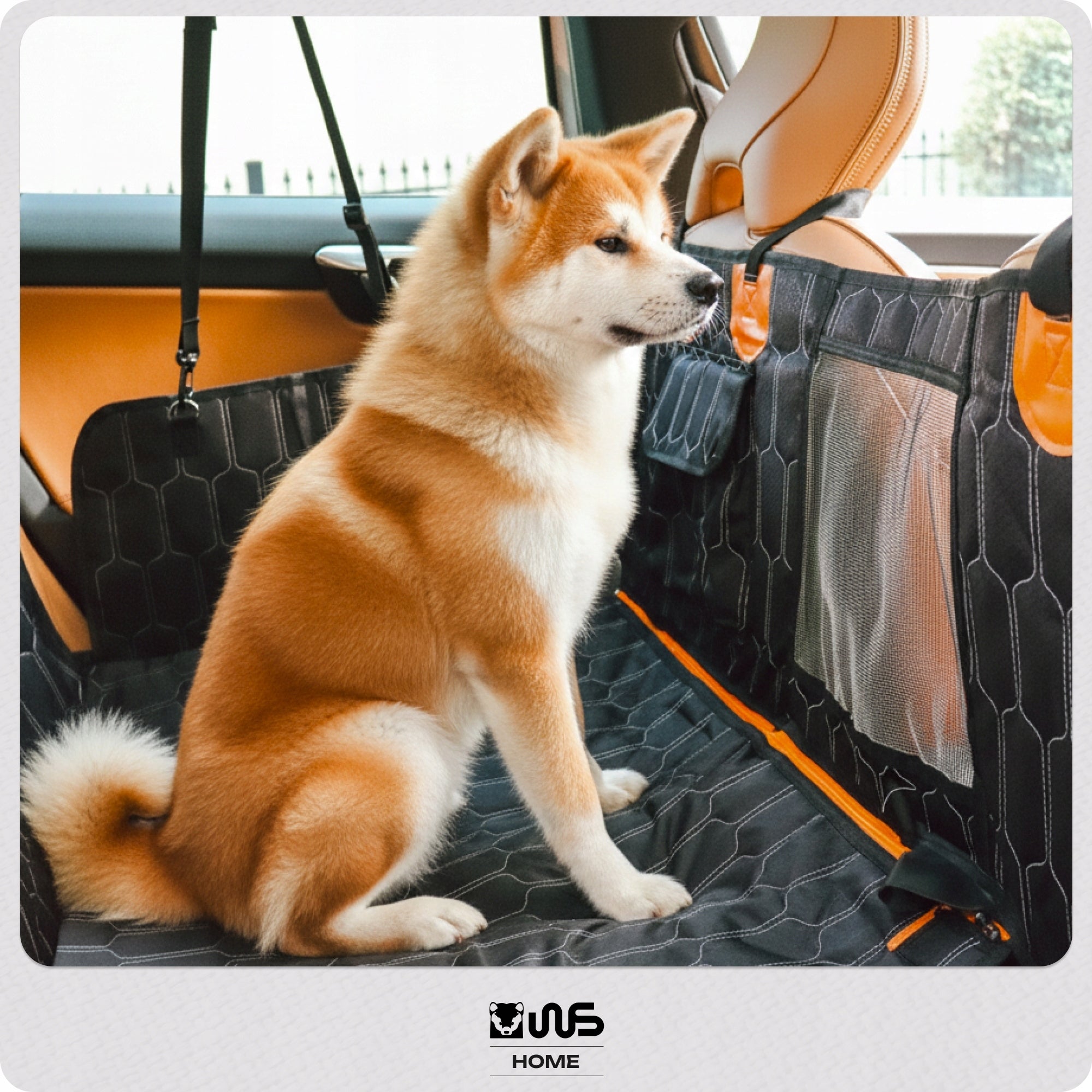 Cover Dog Hammock For Car WS 132x145cm Anti-dirt Waterproof XL Trade name Hamak Dla Psa Do Samochodu Antybrudny Pokrowiec Z Ochroną Drzwi Antyślizgowy Czarny XXL 132x145