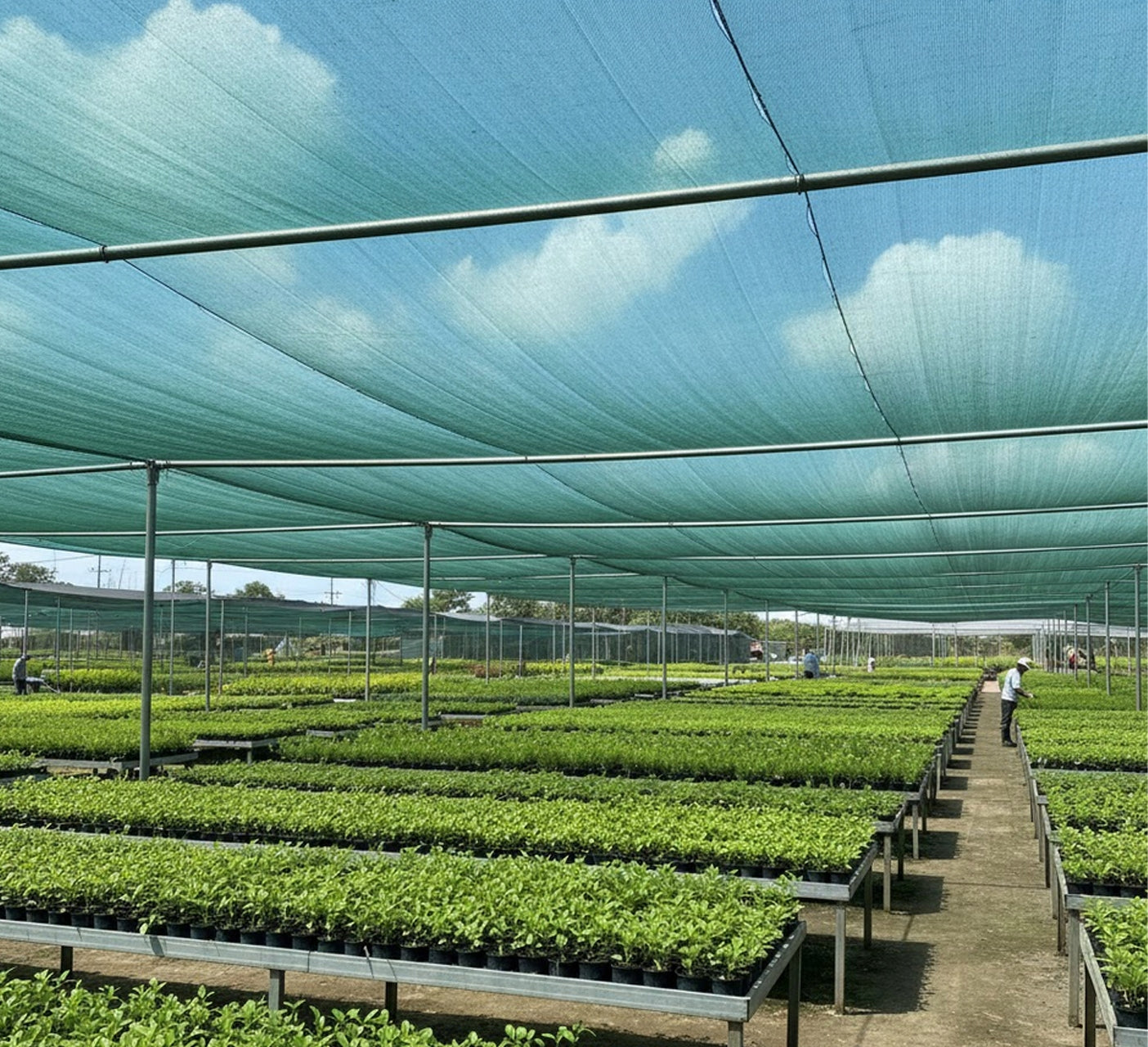 Cover Mesh 3x5m 60% Knit For Fence Giving Shadow Tunnel Greenhouse Kind mesh