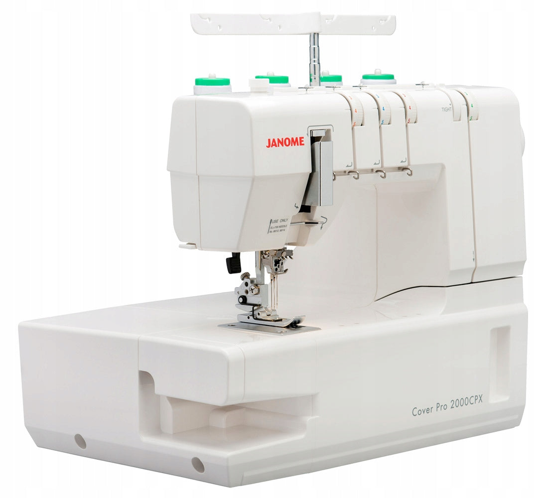 Cover Renderka JANOME 2000CPX Roll-up Finishing Machine Dominant color white