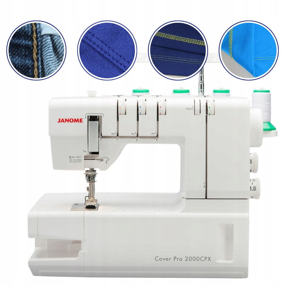 Cover Renderka JANOME 2000CPX Roll-up Finishing Machine