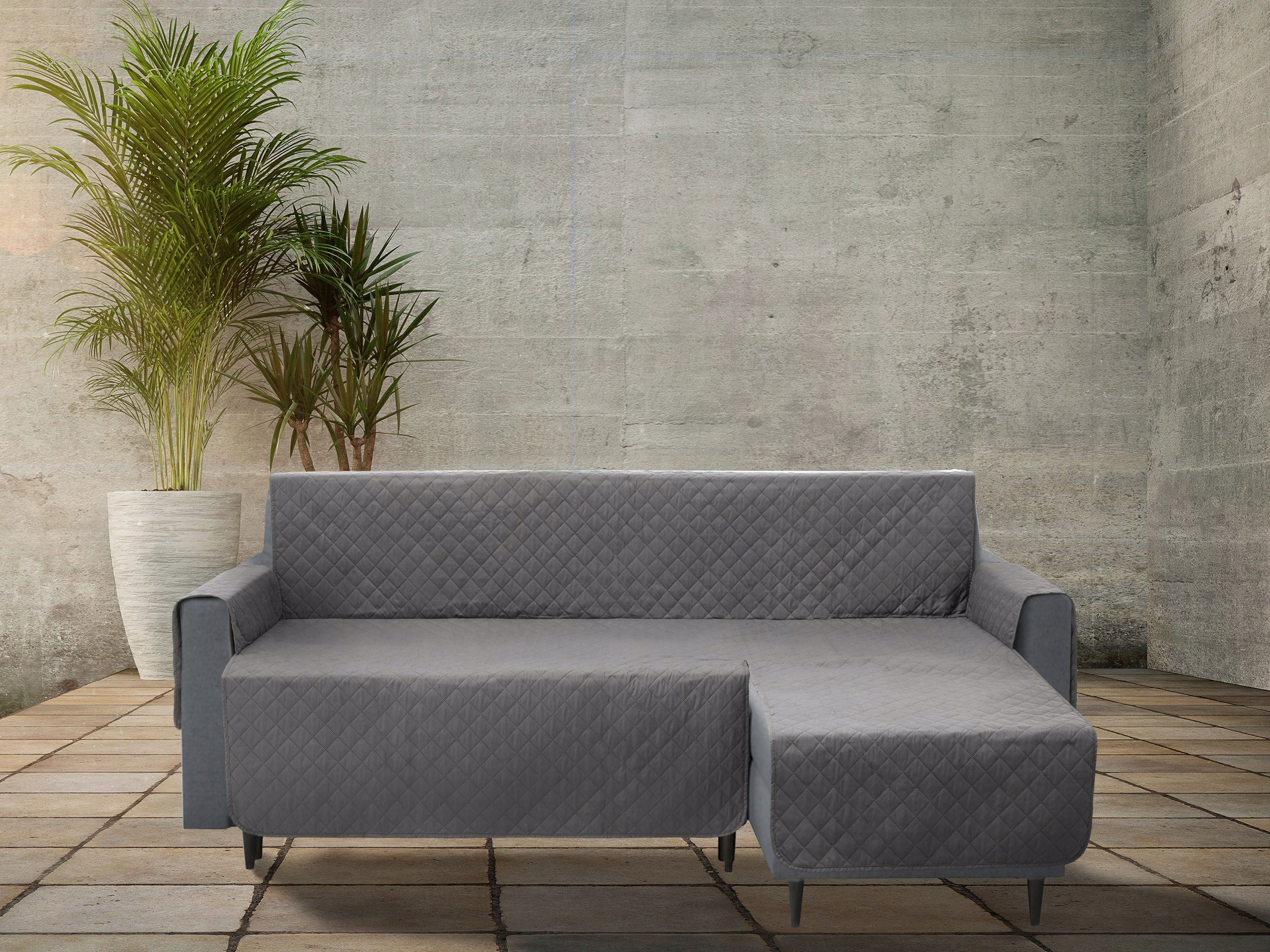 Cover Slipcover Protector for Right Corner Sofa 200 cm for Dog and Cat Brand no brand