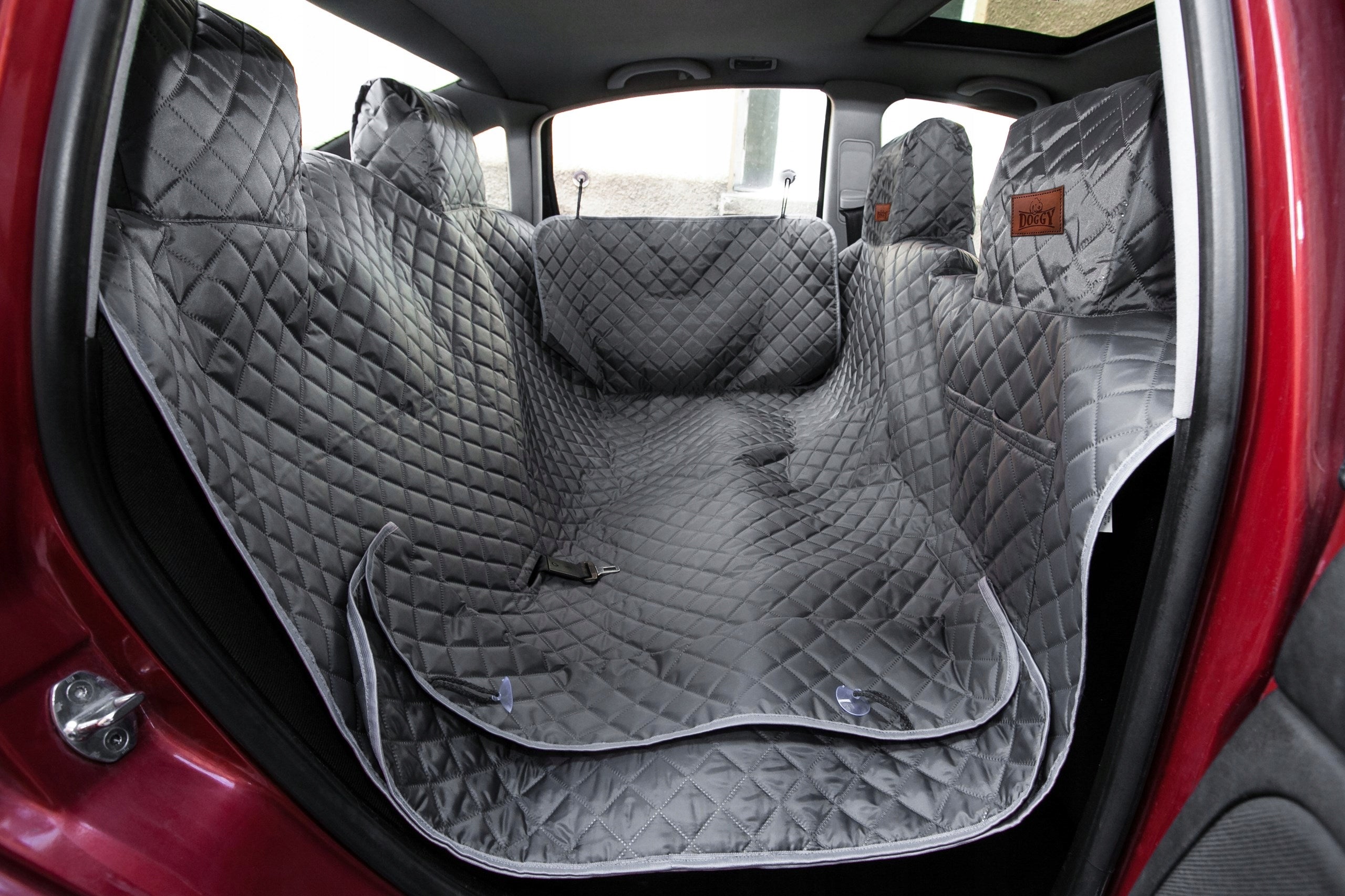 Cover car mat for dog seat 220 cm - Version with sides Packaging status original