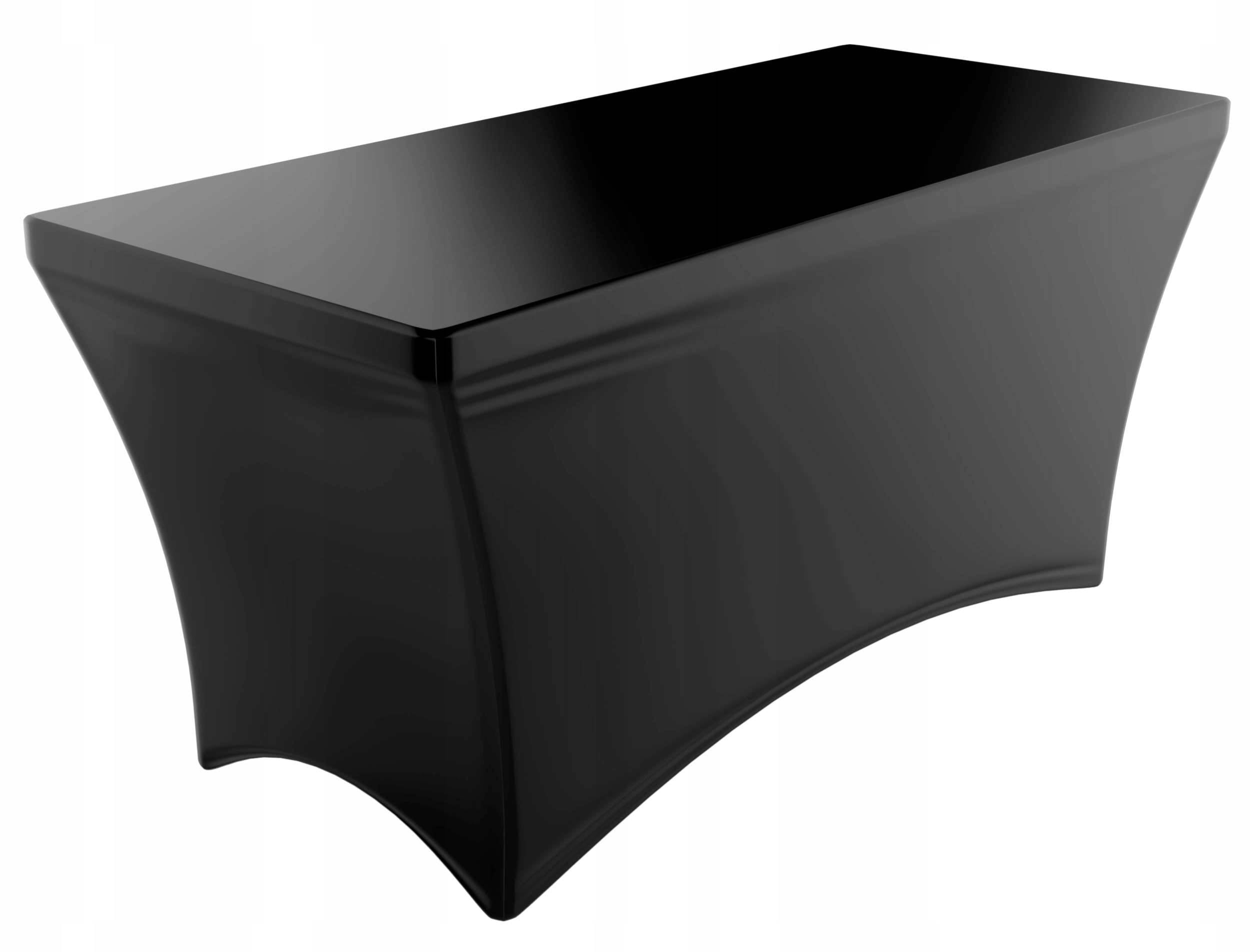 Cover for catering table BLACK 180cm M034