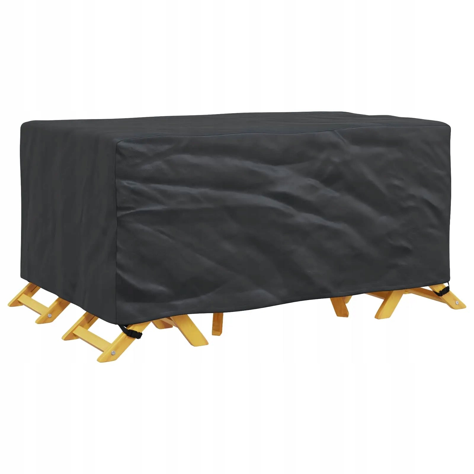 Cover for furniture waterproof black 170 x 100 x 70 cm Length 1 cm