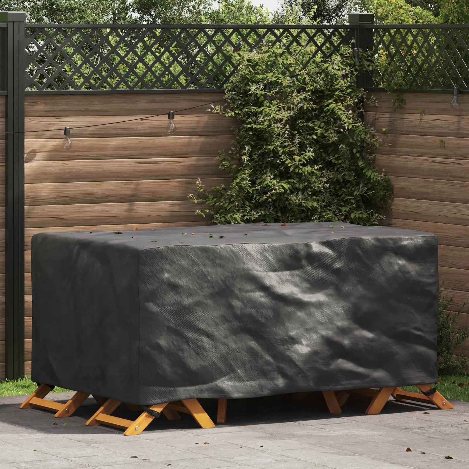 Cover for furniture waterproof black 170 x 100 x 70 cm Manufacturer VidaXL