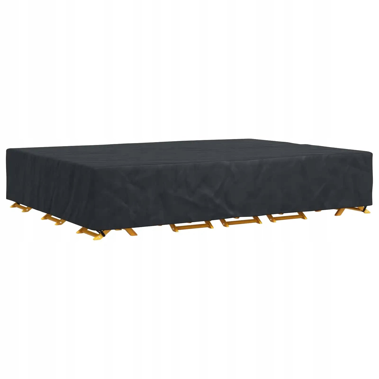 Cover for furniture waterproof black 350 x 260 x 90 cm Length 1 cm