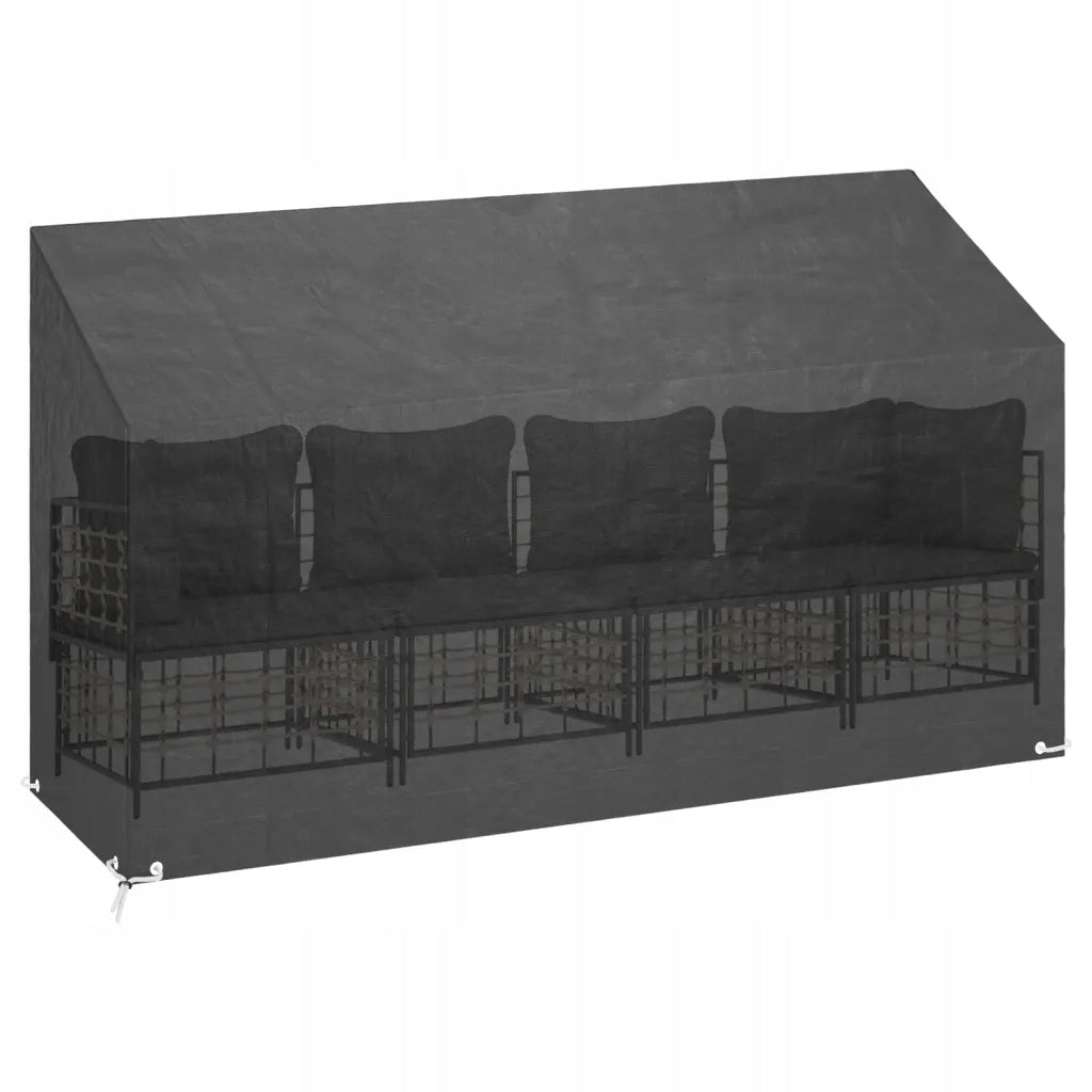 Cover for garden bench, 12 grommets, 210x70x70/88 cm, PE Manufacturer VidaXL