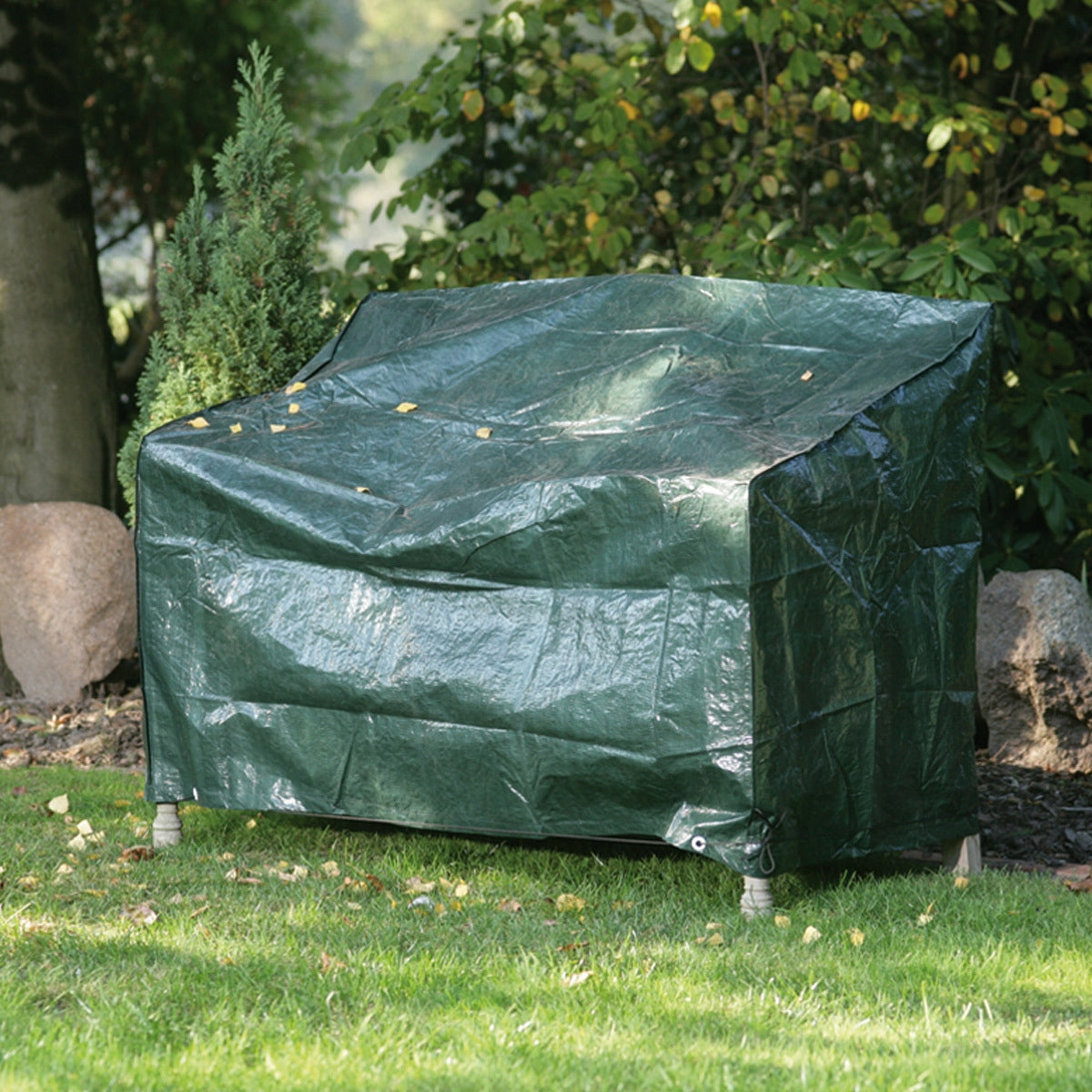 Cover for garden bench 2 - person with PE 134 x 70 x 89 cm green Manufacturer code V22133