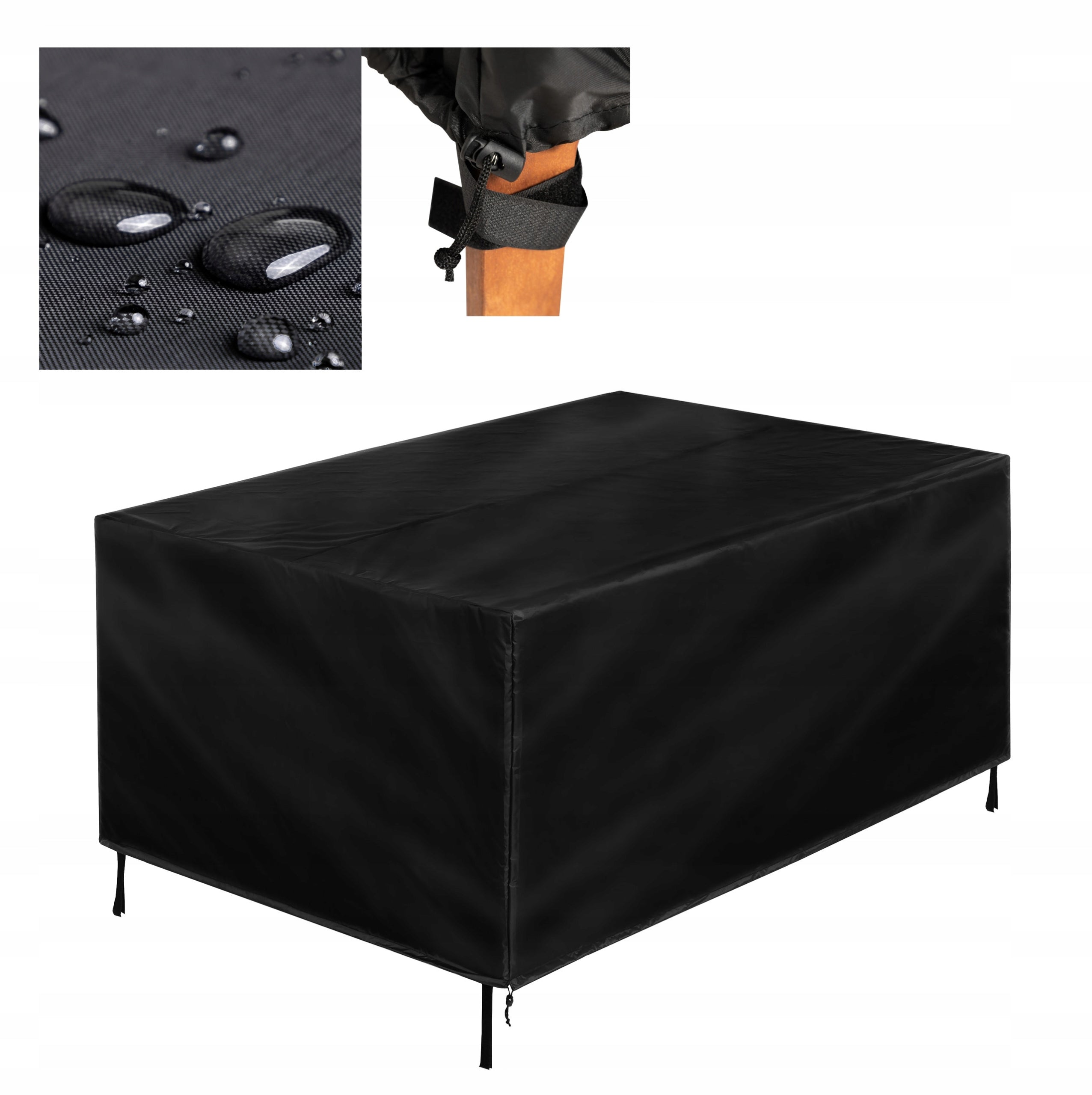 Cover for garden furniture chairs and table, Waterproof tarpaulin 315x160 cm