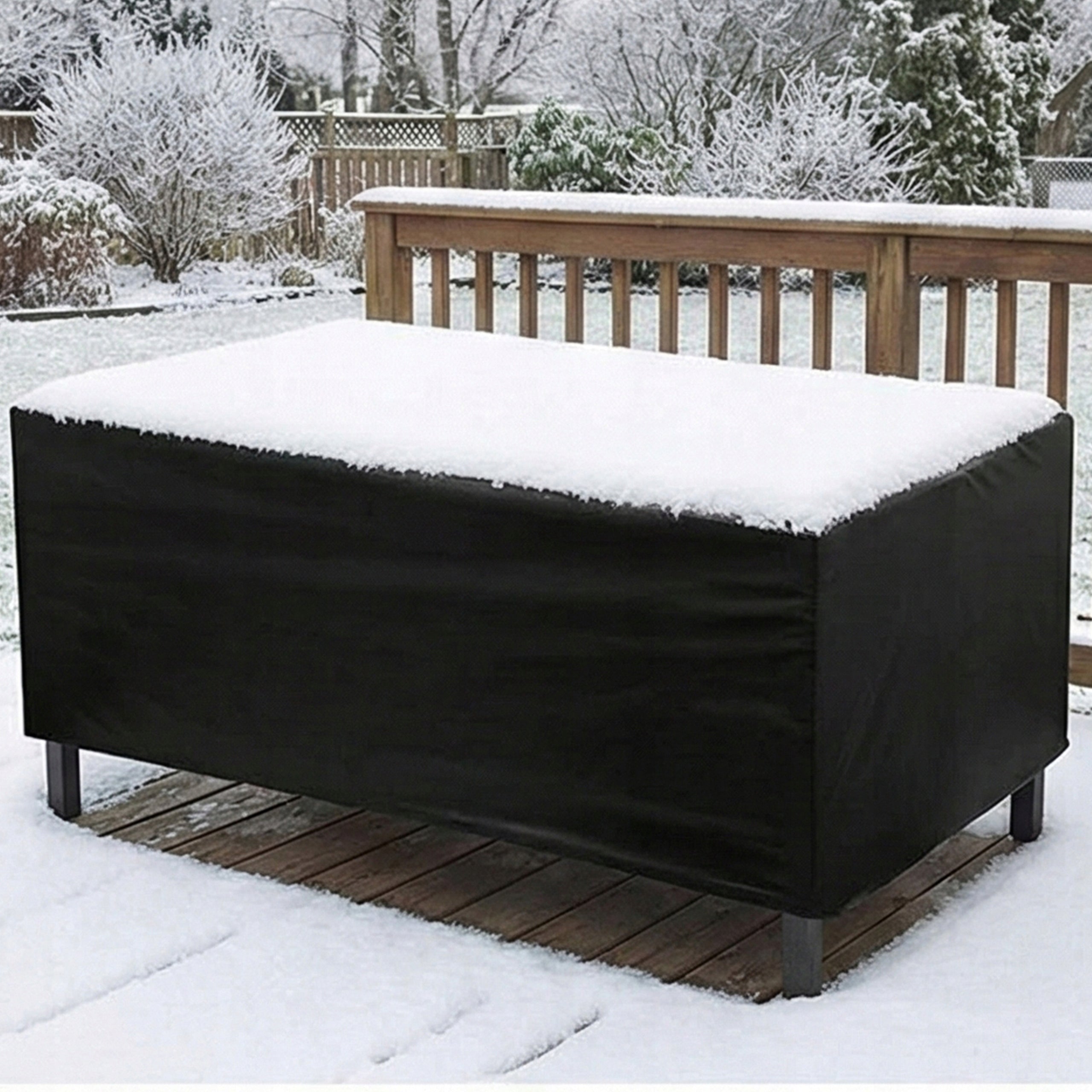Cover for garden furniture table chairs waterproof strong 300x200x80cm XXL Length 300 cm