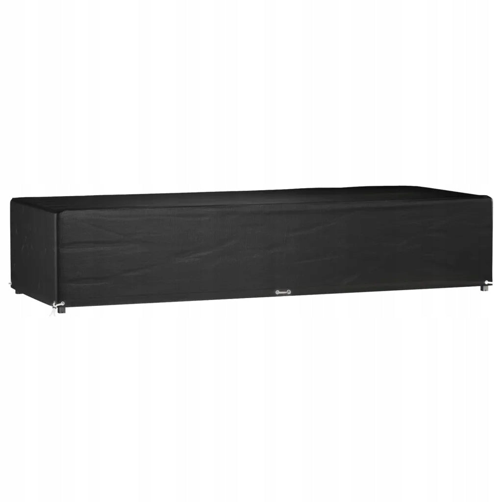 Cover for garden sun lounger, 12 meshes, 205x75x40